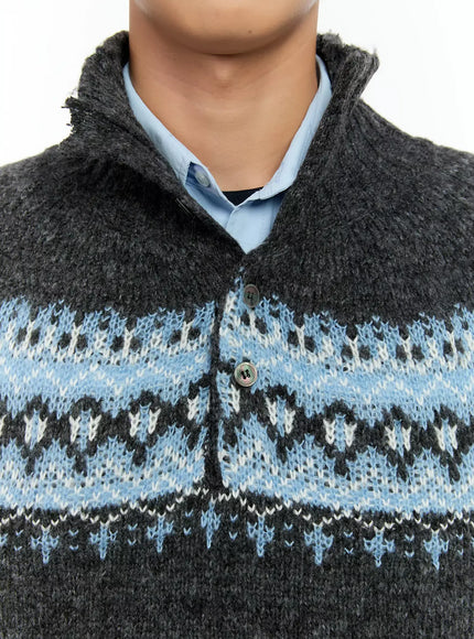 mens-patterned-high-neck-quarter-knit-sweater-in525