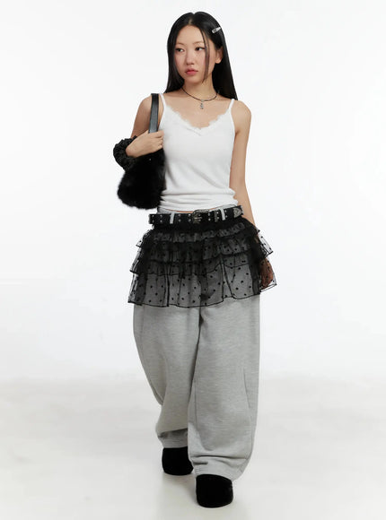 layered-star-mesh-skirt-id525