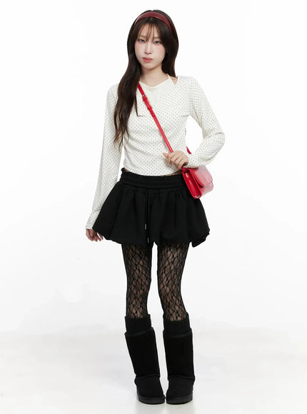 polka-dot-layered-halter-top-in525