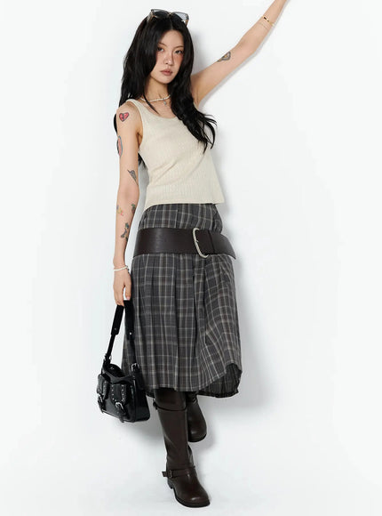 plaid-pleated-midi-skirt-iu509