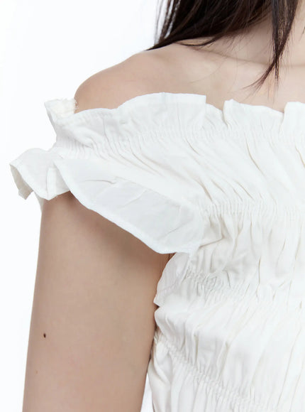 asymmetric-shirred-off-shoulder-top-cg507