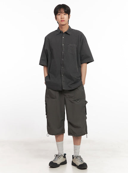 mens-nylon-pocketed-wide-fit-shorts-ia510