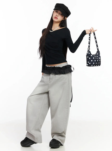 draped-v-neck-long-sleeve-top-ia508