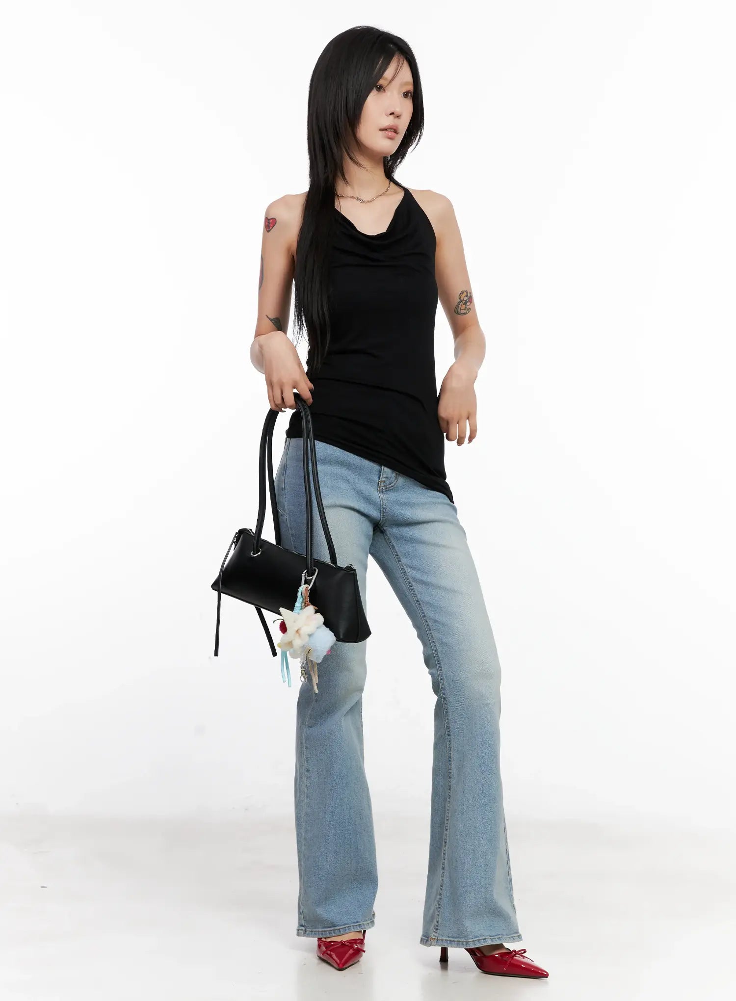 byeol-washed-flare-denim-jeans-cl525