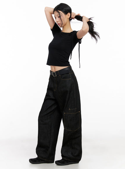 asymmetric-shoulder-tie-t-shirt-ig508