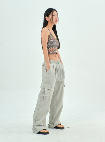 Cargo Nylon Pants BY303