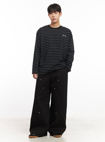 mens-stud-cotton-wide-leg-pants-im528