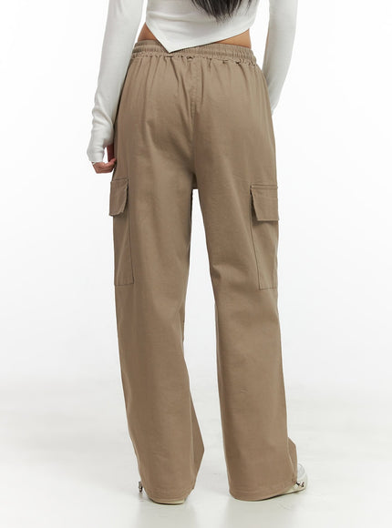 Wide Leg Cargo Pants CO414