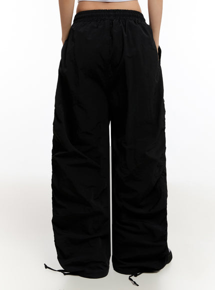 adjustable-wide-leg-nylon-pants-iu509