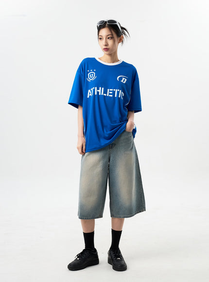 Oversized Bermuda Pants CY311