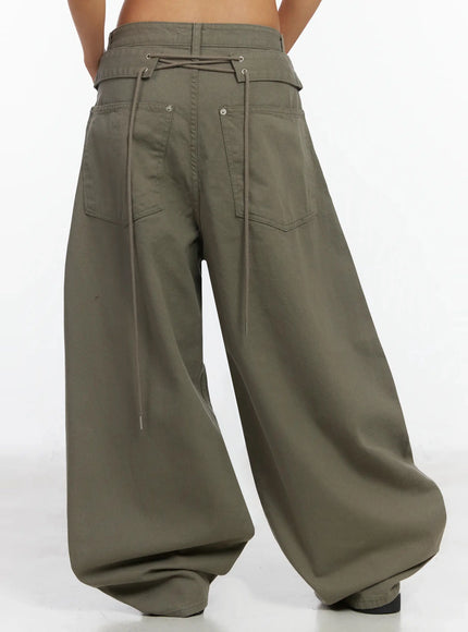 back-corset-belt-wide-leg-cotton-pants-ia527