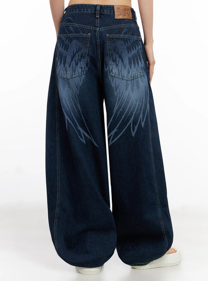 sohee-angel-wing-print-wide-leg-jeans