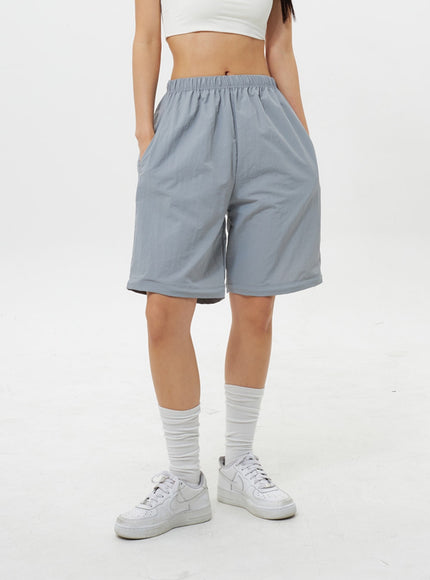 Color Wide Track Pants IY312