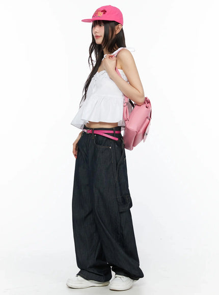 ami-wide-leg-cargo-jeans-iy526