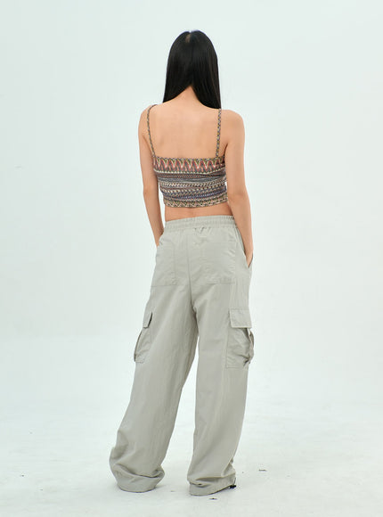 Cargo Nylon Pants BY303