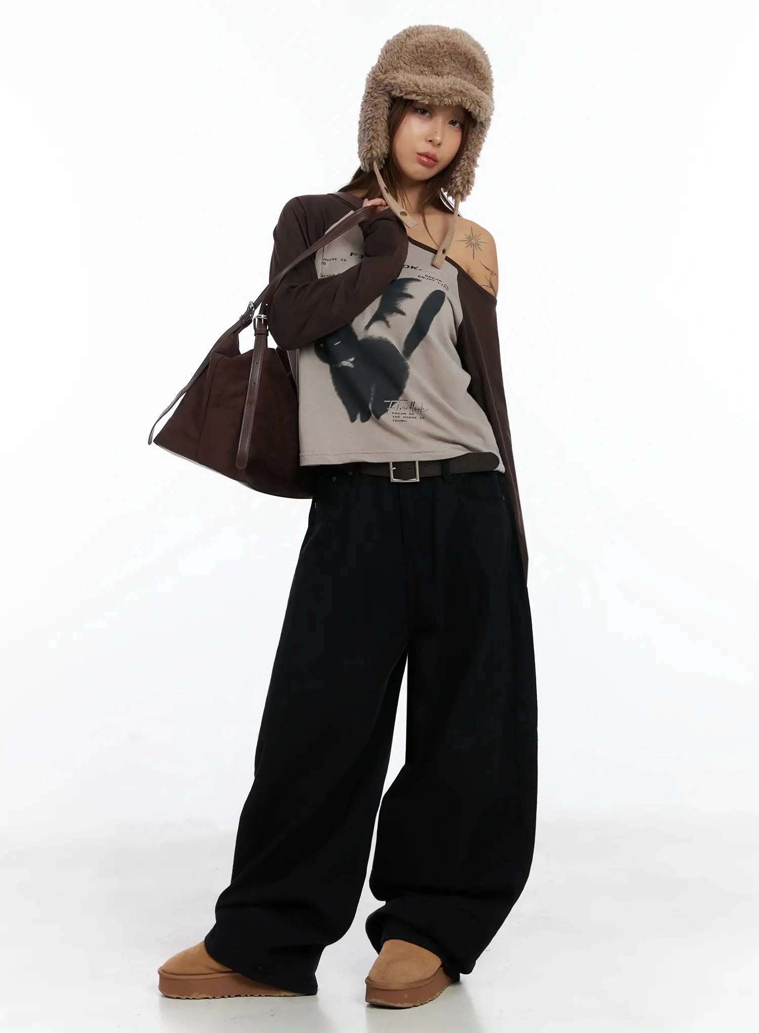 plaid-accent-wide-leg-pants-in528