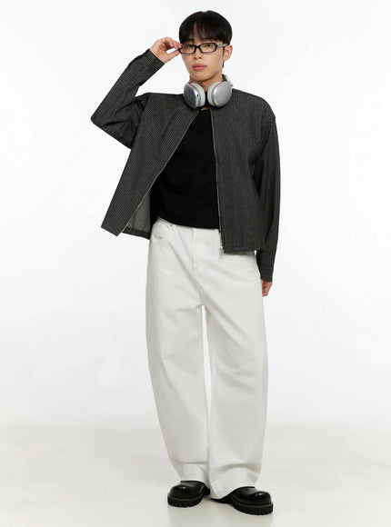 mens-striped-denim-band-collar-jacket-in525