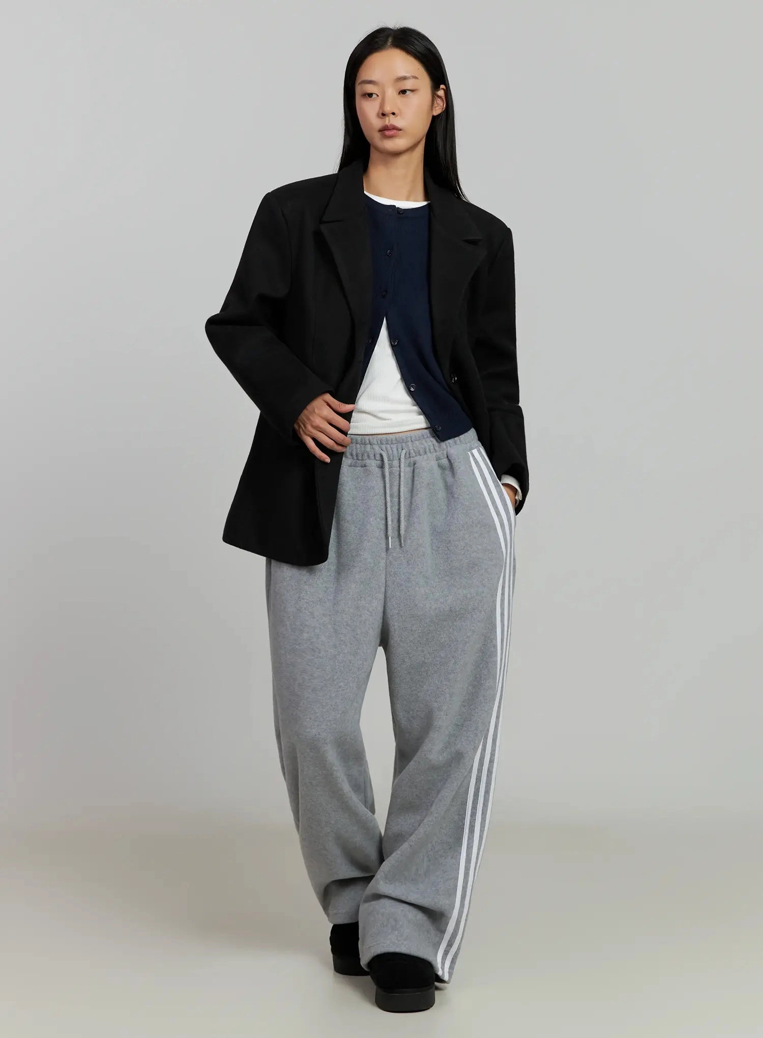 stripe-sweatpants-ij505