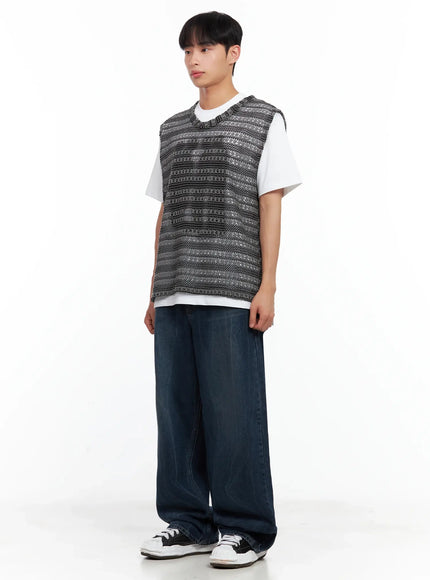 mens-striped-knit-v-neck-vest-il516