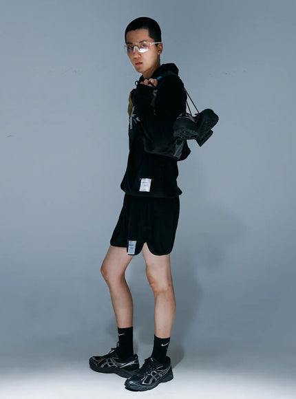 mens-textured-label-detail-shorts-us502