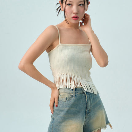 back-tie-fringe-top-bu308