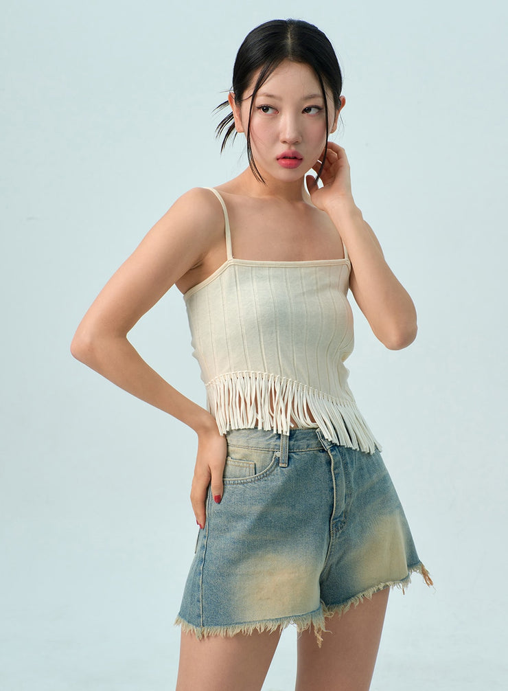 back-tie-fringe-top-bu308