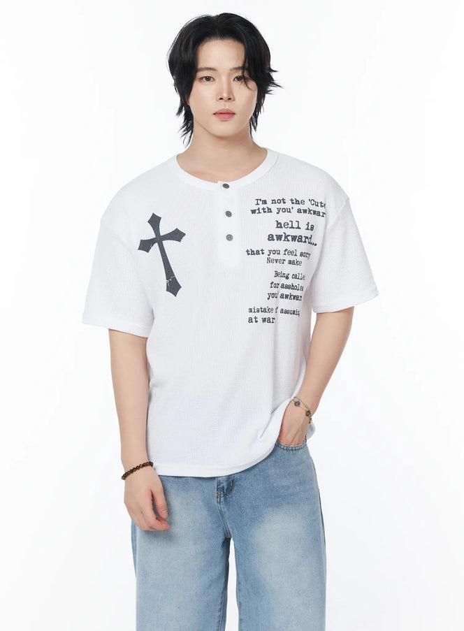 mens-cross-graphic-lettering-t-shirt-iy525