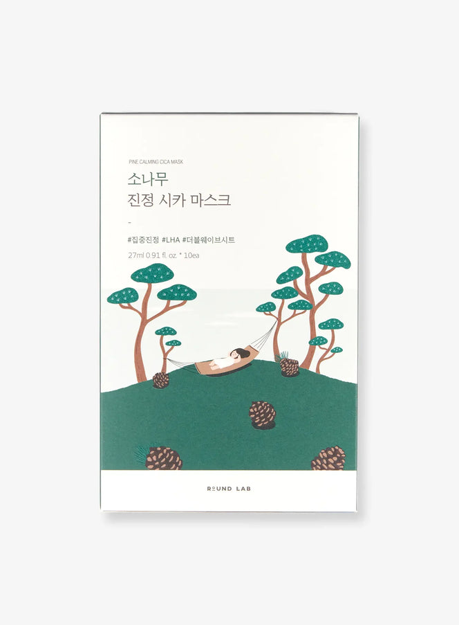 Pine Calming Cica Sheet Mask Set (27ml*10ea)