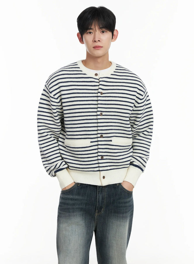 mens-striped-waffle-knit-cardigan-if517