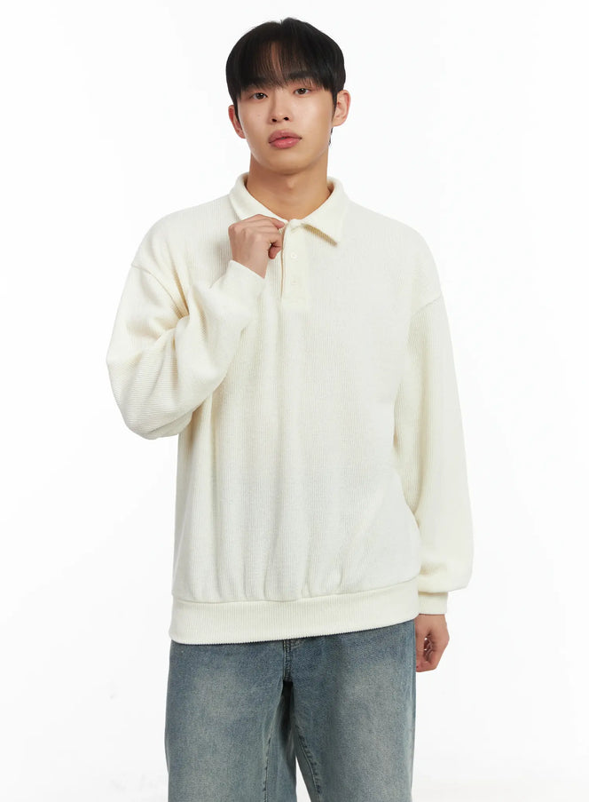 basic-ribbed-polo-long-sleeve-top-id515