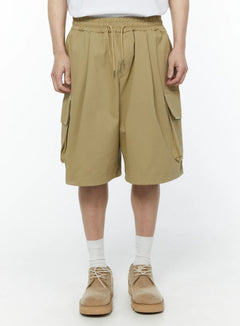beige-cargo-bermuda-shorts-ia530 / Beige