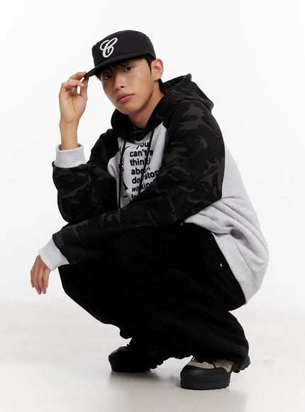 casual-embroidered-cap-io523 / Black