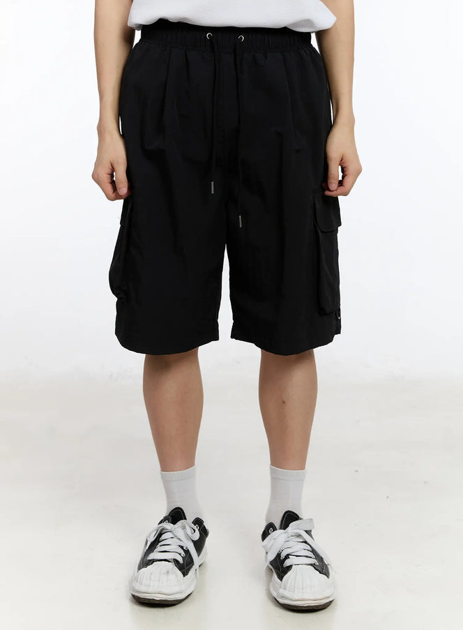 mens-cargo-shorts-ia508 / Black