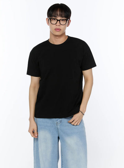 mens-summer-essential-airy-t-shirt-ia520 / Black