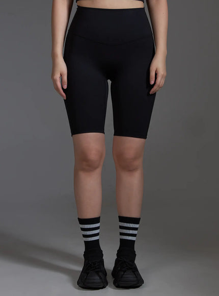 high-waist-biker-shorts-black-io517 / Black