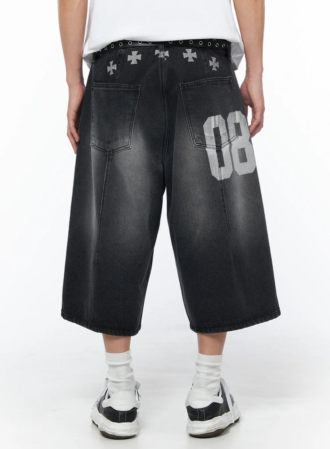 mens-chrome-bermuda-jorts-black-iu510 / Black