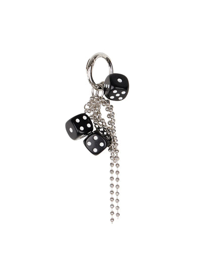 triple-dice-keychain-ij512 / Black