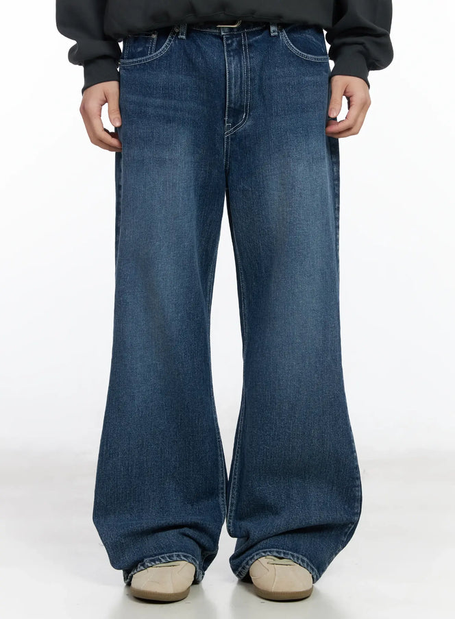 mens-relaxed-fit-jeans-im523 / Blue
