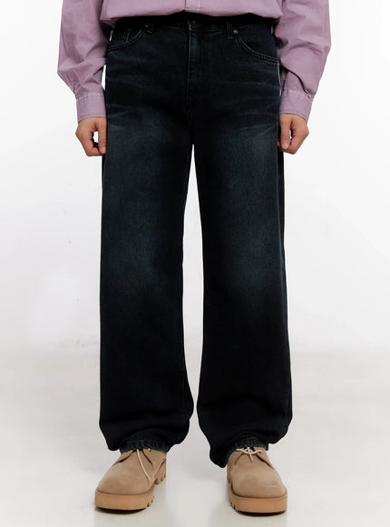 mens-wavecat-sand-wide-fit-jeans-io528 / Dark blue