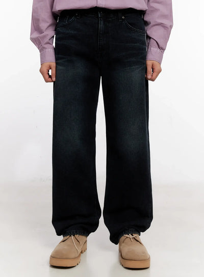 mens-wavecat-sand-wide-fit-jeans-io528 / Dark blue