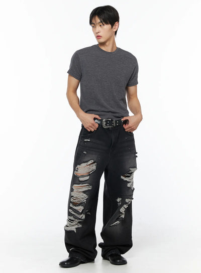 soft-crew-neck-tee-iu510 / Dark gray