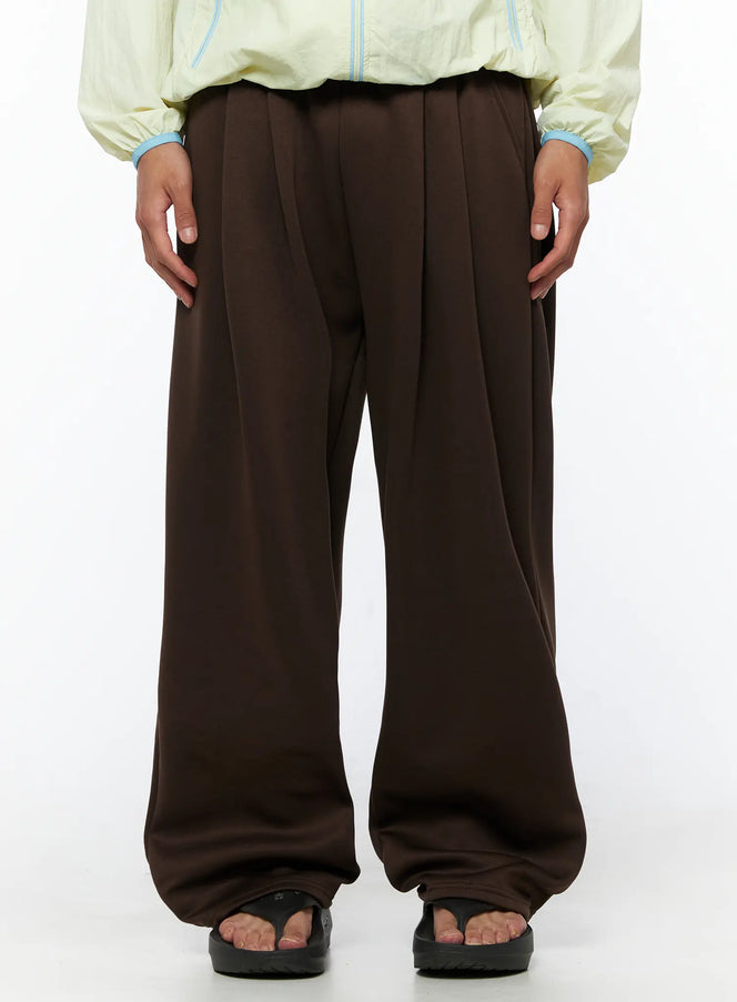 Men's Baggy Pintuck Sweatpants IL520