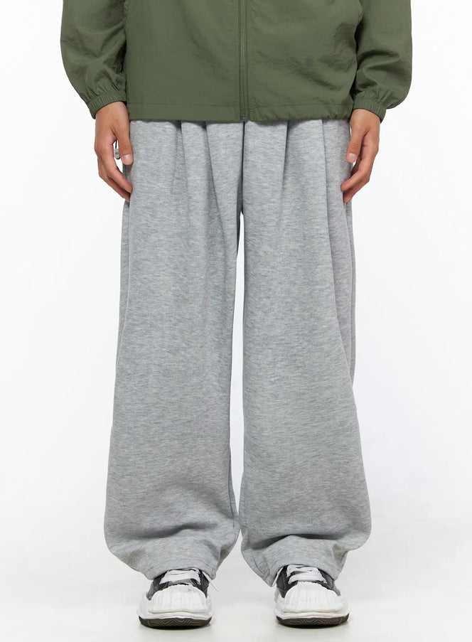 Men's Oversized Pintuck Sweatpants IL520