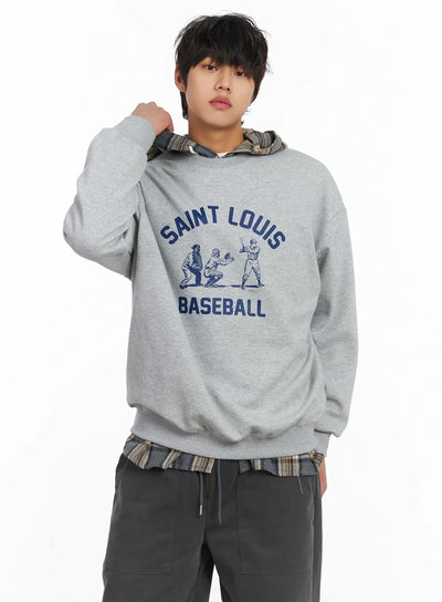 mens-saint-louis-graphic-crewneck-ij512 / Gray