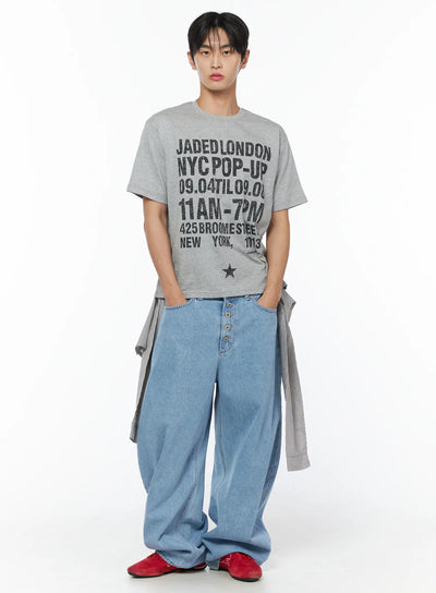 mens-nyc-graphic-tee-iu510 / Gray