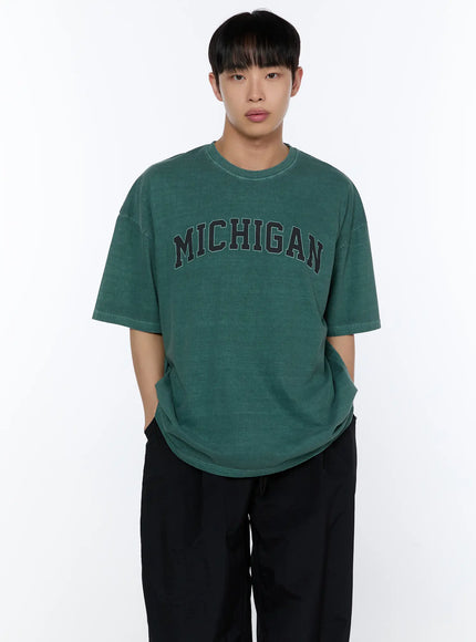 mens-casual-graphic-tee-ia520 / Green