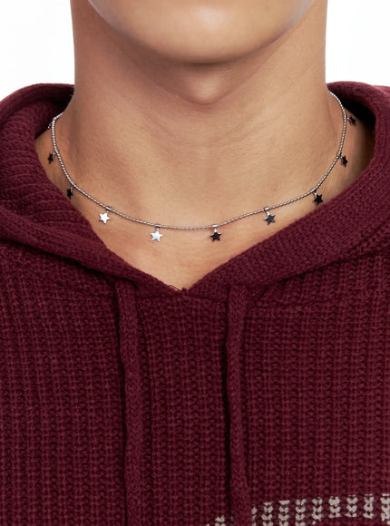 charm-chain-necklace-io506 / Silver