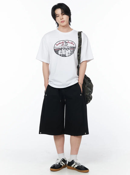 mens-graphic-oversized-t-shirt-iy519 / White