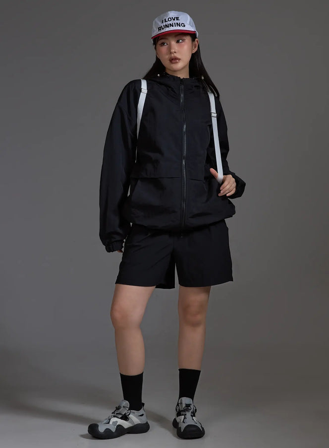 mesh-running-cap-io517 / White