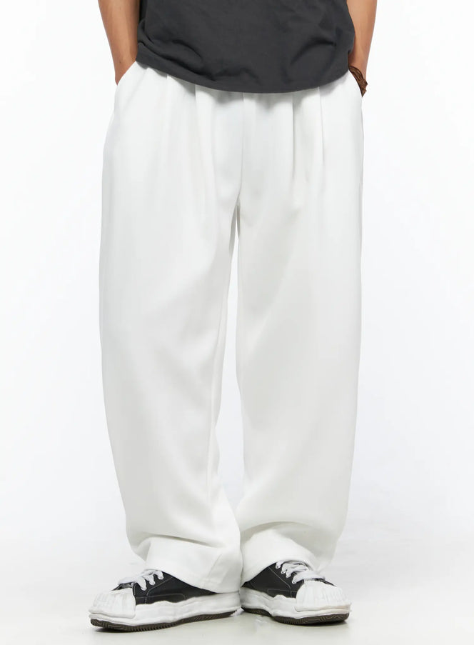Men's Relaxed-Fit Pintuck Sweatpants IL520